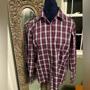 Lands’ End No-Iron Pinpoint Oxford